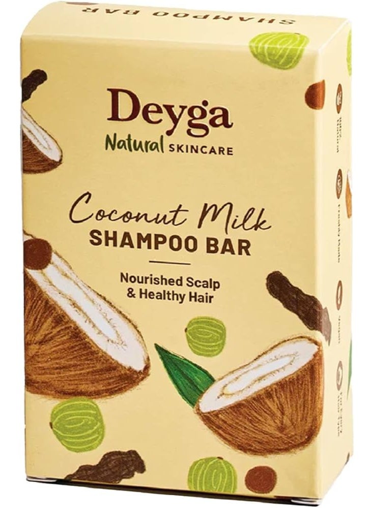 Deyga Coconut Milk Shampoo Bar (130 Grm) Cleanses I Strengthens I Hydrates - Image 4